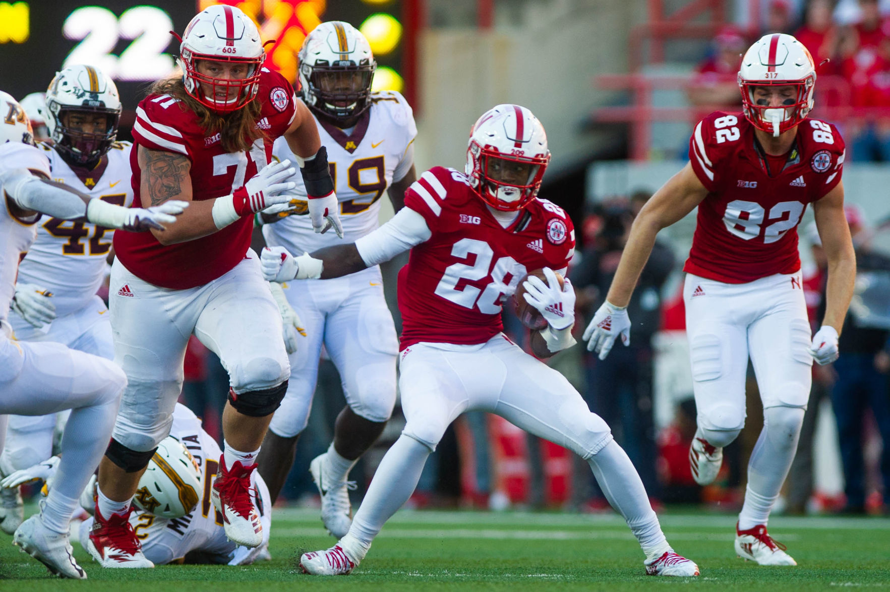 NU football vs. Minnesota, 10/20/18